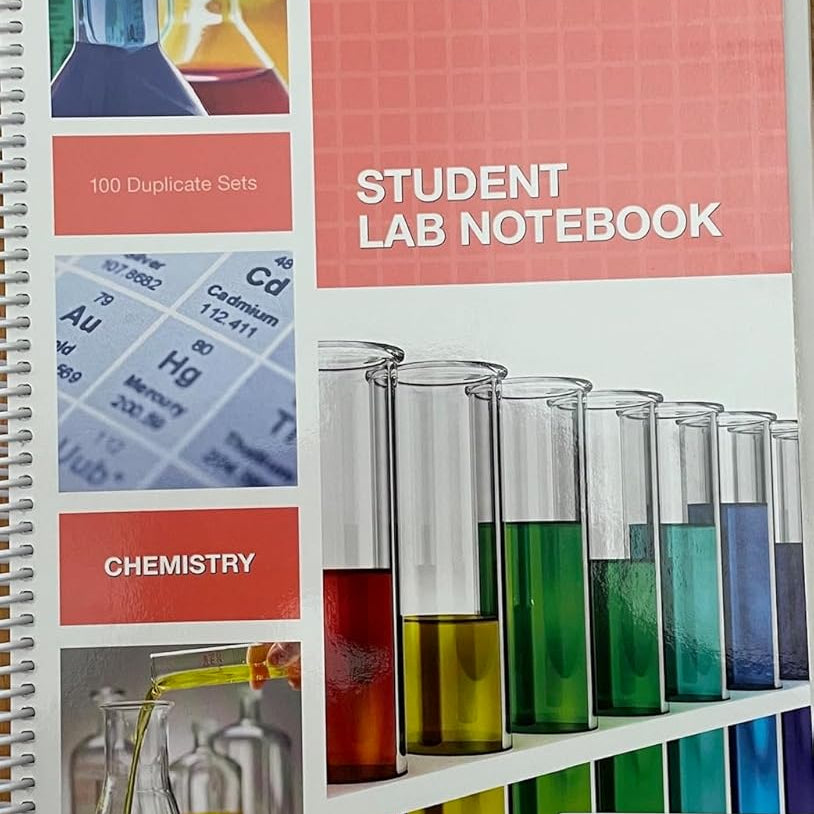 2024 - Student Lab Notebook Spiral Bound: 100 Carbonless Duplicate Sets cover image