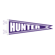 Large Hunter College Pennant