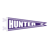 Large Hunter College Pennant