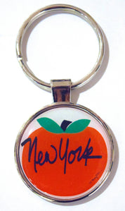 New York Big Apple Keychain